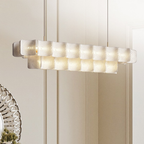 French-style light luxury cream chandelier