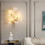 Ginkgo Leaf "Affordable Luxury" Wall Lamp