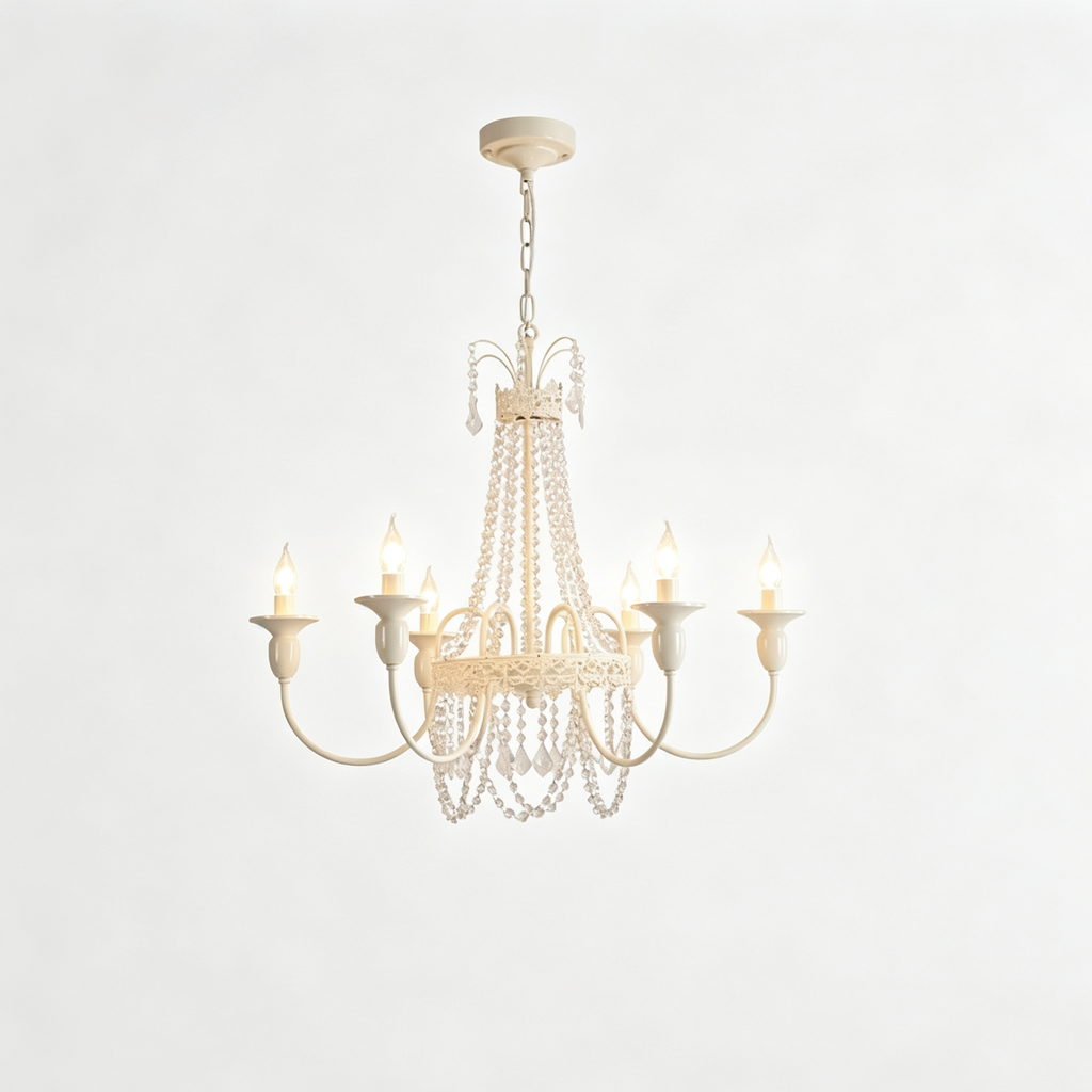French retro chandelier