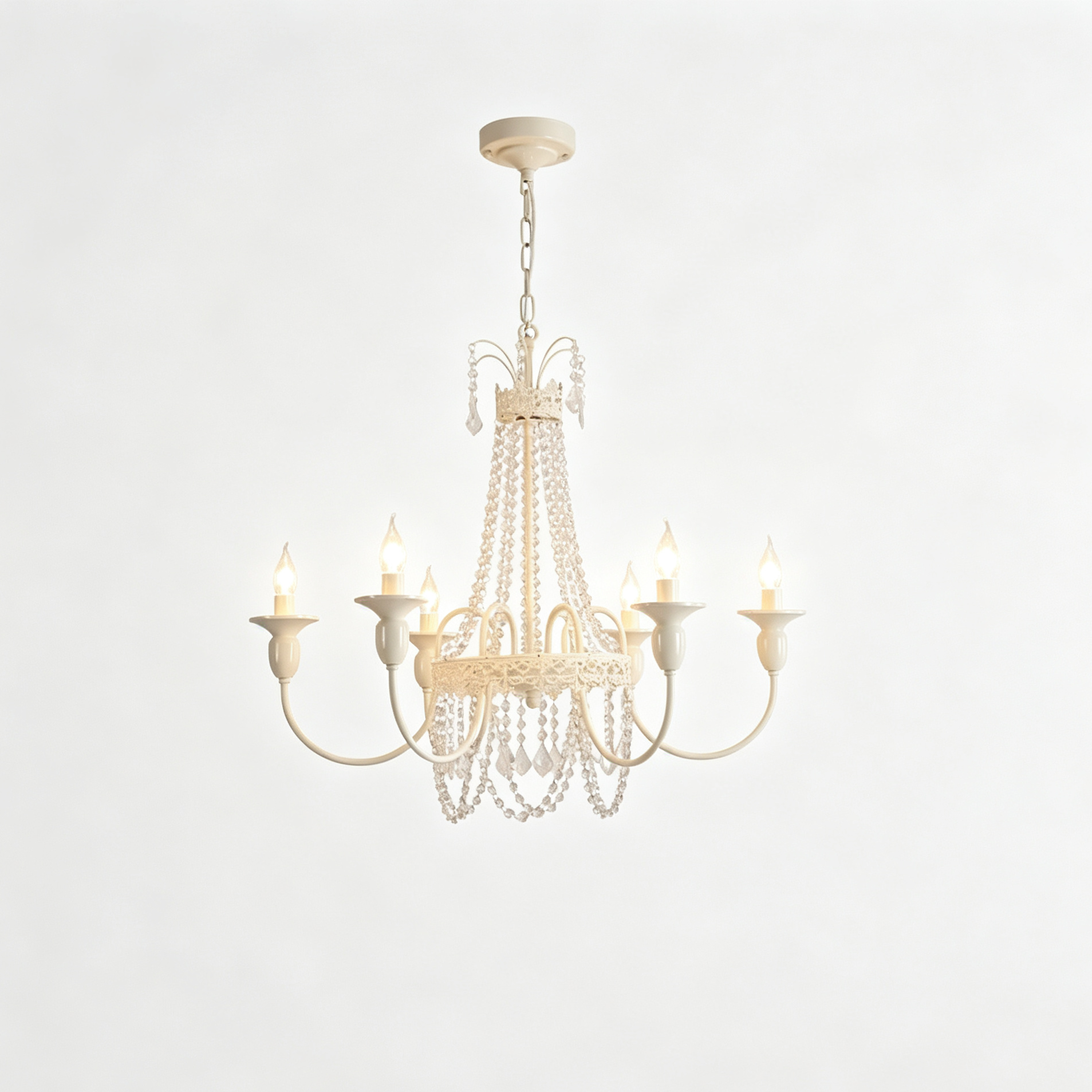 French retro chandelier