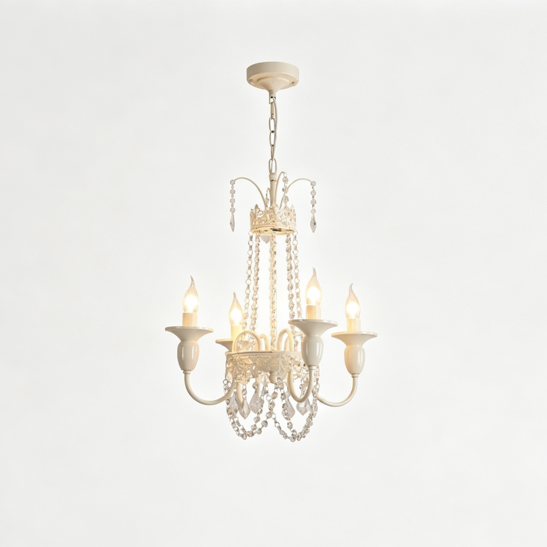 French retro chandelier