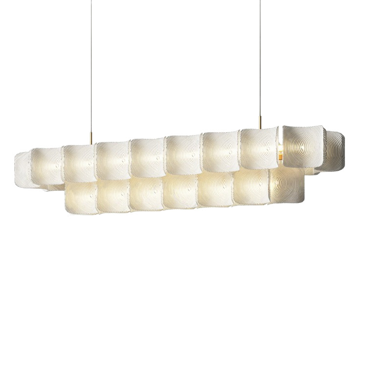 French-style light luxury cream chandelier