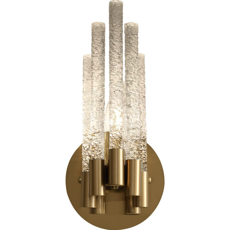 Modern crystal wall lamp