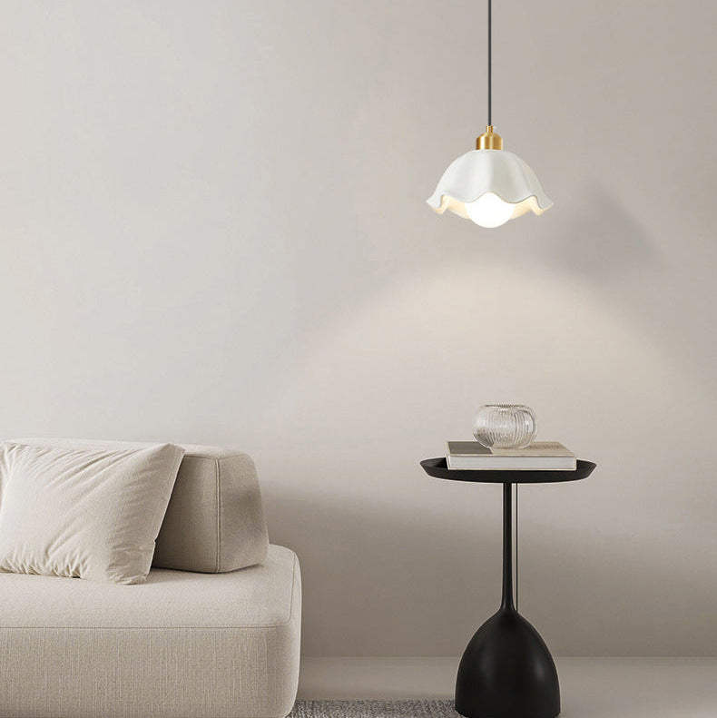 Wabi-Sabi Flower Shaped Pendant Lamp