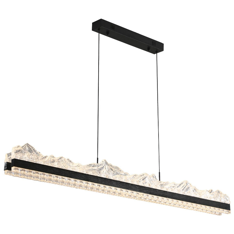 Sophisticated linear pendant light