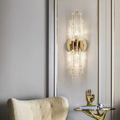 Modern crystal wall lamp