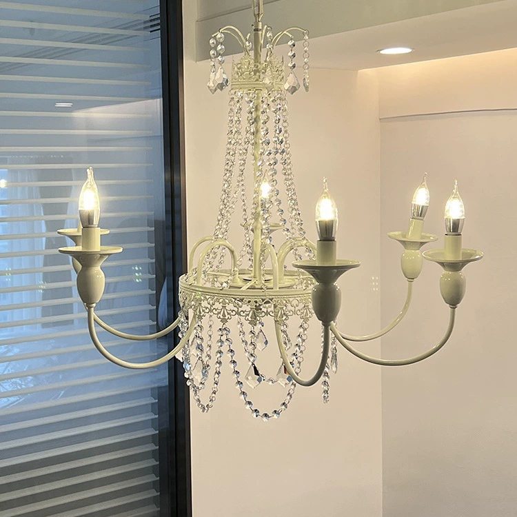 French retro chandelier